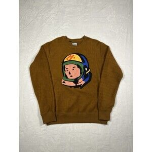 Billionaire Boys Club BBC Orbit Monks Robe big logo Crewneck Sweatshirt Size S